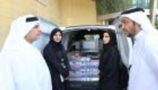 "طرق دبي" تدشن مركبة الشحن الكهربائية المتنقلة