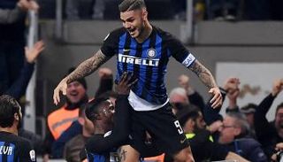 ماورو إيكاردي بعد هدفه القاتل