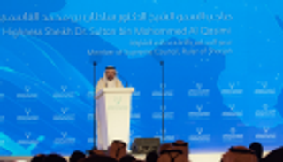 حاكم الشارقة يفتتح مؤتمر "الاستثمار في المستقبل"