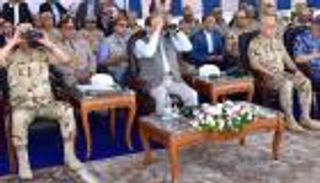 السيسي يشهد بيان "حماة السماء" لقوات الدفاع الجوي المصرية