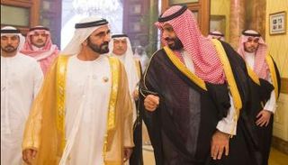الشيخ محمد بن راشد يشيد بكلمة ولي العهد السعودي 