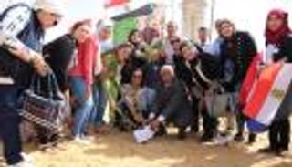 بالصور.. غرس 100 شجرة بأسماء شهداء الجيش المصري في الحرب على الإرهاب