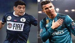 رونالدو ومارادونا