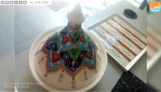 حرفة ألوان الزجاج على السيراميك في الجزائر