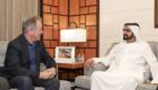 محمد بن راشد يستقبل المدير التنفيذي لبرنامج الأغذية العالمي