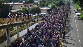 قافلة الموتى والتي ضمت آلاف المهاجرين من أمريكا الوسطى