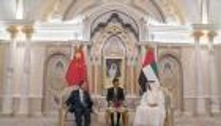 محمد بن زايد يبحث علاقات البلدين مع نائب الرئيس الصيني