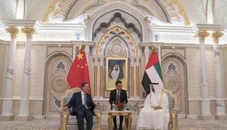 الشيخ محمد بن زايد ونائب الرئيس الصيني