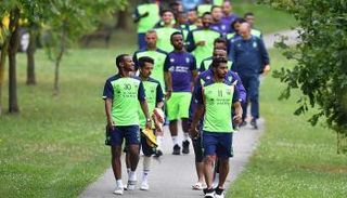 لاعبو أهلي جدة