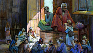 من لوحات الفنان محمد صبري