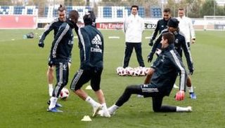 تدريبات ريال مدريد مع سولاري