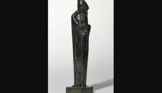 إحدى منحوتات محمود مختار التي ضُمت إلى متحف حليم