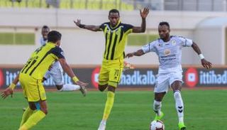 صورة من لقاء عجمان واتحاد كلباء 