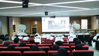 جانب من استضافة اقتصادية أبوظبي برنامج تبادل