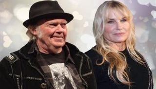 المغني نيل يونج والممثلة داريل هانا