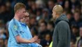 جوراديولا يعلق على إصابة دي بروين أمام فولهام