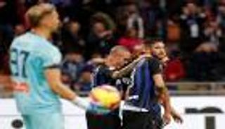 ناينجولان يسجل أول أهدافه مع إنتر ميلان في الدوري الإيطالي