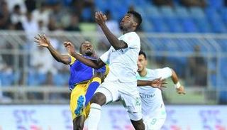 صورة من لقاء الأهلي والنصر