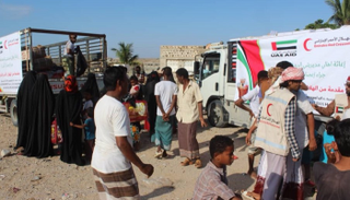 مساعدات إماراتية في اليمن (أرشيفية)