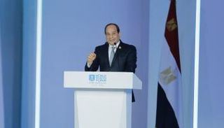 الرئيس المصري عبد الفتاح السيسي 