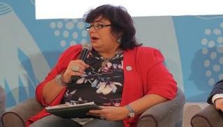 الدكتورة إيناس عبدالدايم، وزيرة الثقافة المصرية