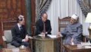 شيخ الأزهر يلتقي سفير اليابان الجديد بالقاهرة 