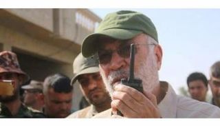 أبو مهدي المهندس القيادي بمليشيا الحشد الشعبي بالعراق