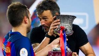 لويس إنريكي وجوردي ألبا