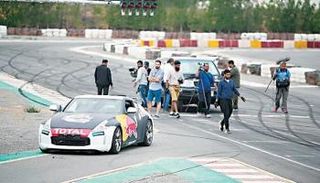 جانب من تصوير مشاهد فيلم "هجولة 2"