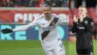 روني وإبراهيموفيتش يقودان التشكيلة المثالية للدوري الأمريكي