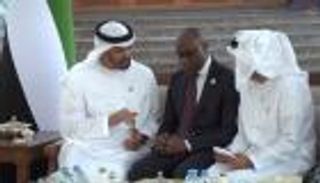 محمد بن زايد يتلقى رسالة من رئيس السنغال