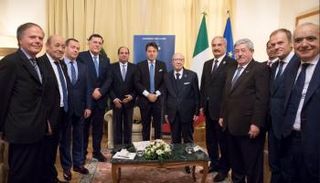 جانب من مؤتمر باليرمو حول ليبيا