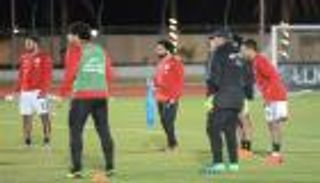 صلاح يشارك في تدريبات مصر استعدادا لمواجهة تونس