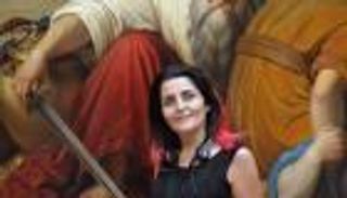 معرض للفنانة اللبنانية لمياء غرزالدين بنقابة التشكيليين المصريين 