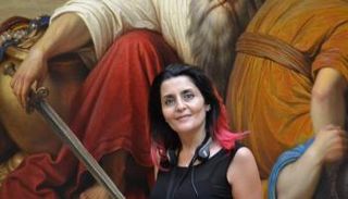 الفنانة اللبنانية لمياء غرز الدين تقيم معرضا فرديا بالقاهرة 