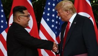 القمة الأولى بين ترامب وكيم - أرشيفية