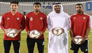 تدريبات المنتخب الإماراتي الأول 