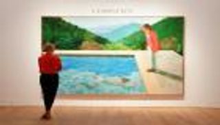 بيع لوحة للرسام البريطاني هوكني بـ90,3 مليون دولار في مزاد