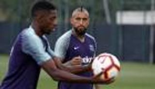 برشلونة يوضح حقيقة الخلافات مع ديمبلي وفيدال