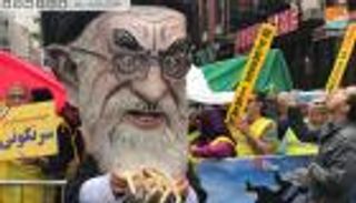 مظاهرة في بروكسيل تدعو لإدراج "استخبارات طهران" على قائمة الإرهاب