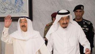 العاهل السعودي وأمير الكويت - أرشيفية