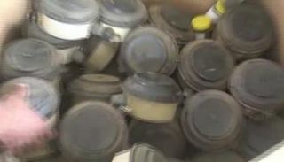 جانب من الألغام التي عثر عليها الجيش اليمني 