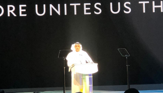 الفريق الشيخ سيف بن زايد آل نهيان خلال كلمته