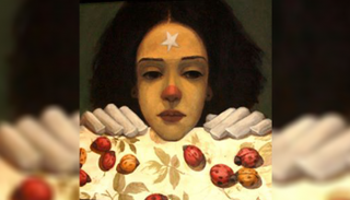 إحدى لوحات معرض "السرداب"