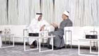 شيخ الأزهر يلتقي سيف بن زايد على هامش ملتقى تحالف الأديان في أبوظبي
