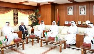 لقاء غرفة عجمان واتحاد الغرف العربية
