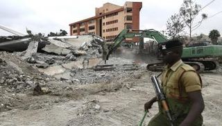 أحد عناصر الشرطة الكينية- أرشيفية