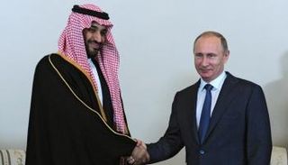 الأمير محمد بن سلمان ولي العهد السعودي وبوتين - أرشيفية