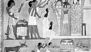 جزء من بردية استند الباحث إليه لدحض التفسير الشائع - صورة أرشيفية