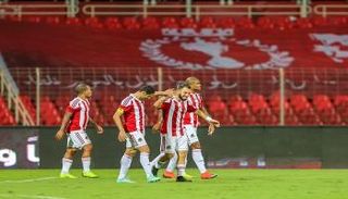 من مباراة الوحدة والباطن